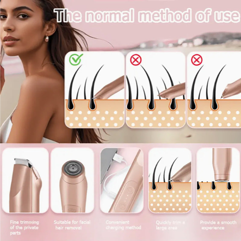 Women's Electric Dual Body Shaver