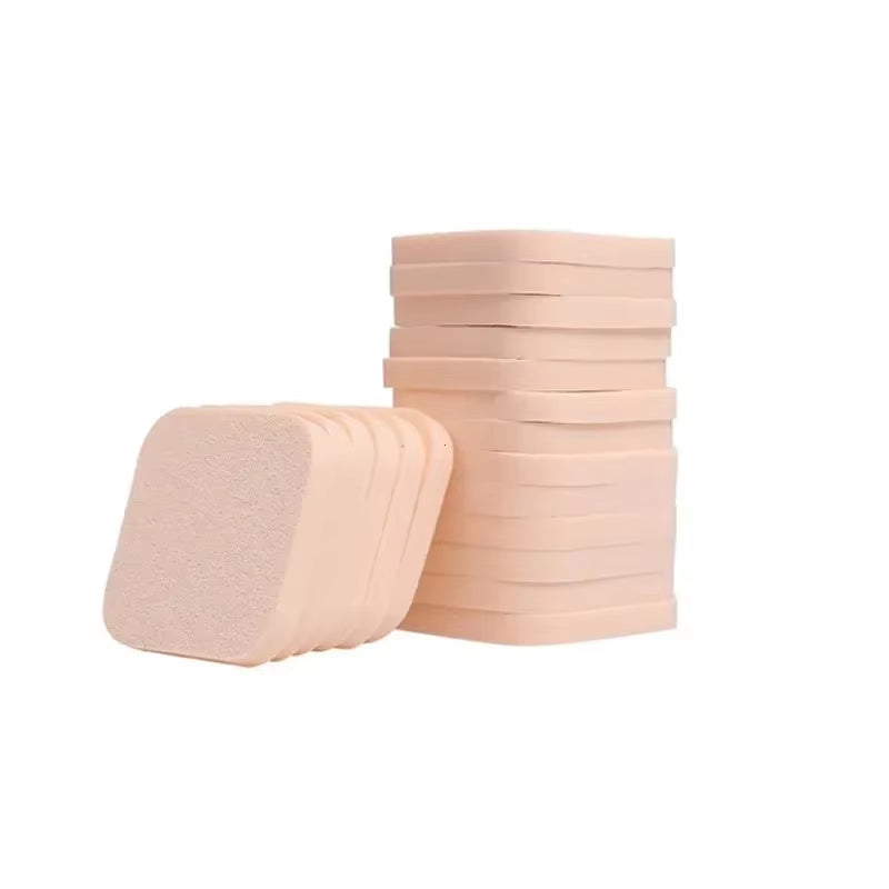 10Pcs/20Pcs/Pack Makeup Sponge Powder Puff Wet and Dry Use Facial Foundation Beauty Cosmetic Facial Face Sponge Puff Makeup Tool